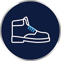 People-who-wear-special-airtight-shoes-icon